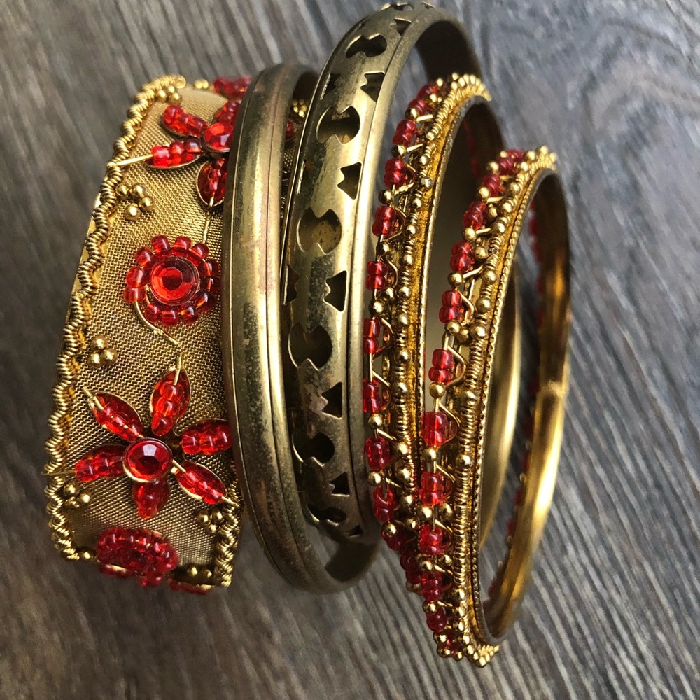 Gorgeous Authentic Indian Bracelets. - image 1